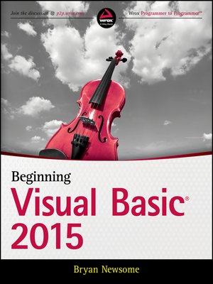 cover image of Beginning Visual Basic 2015